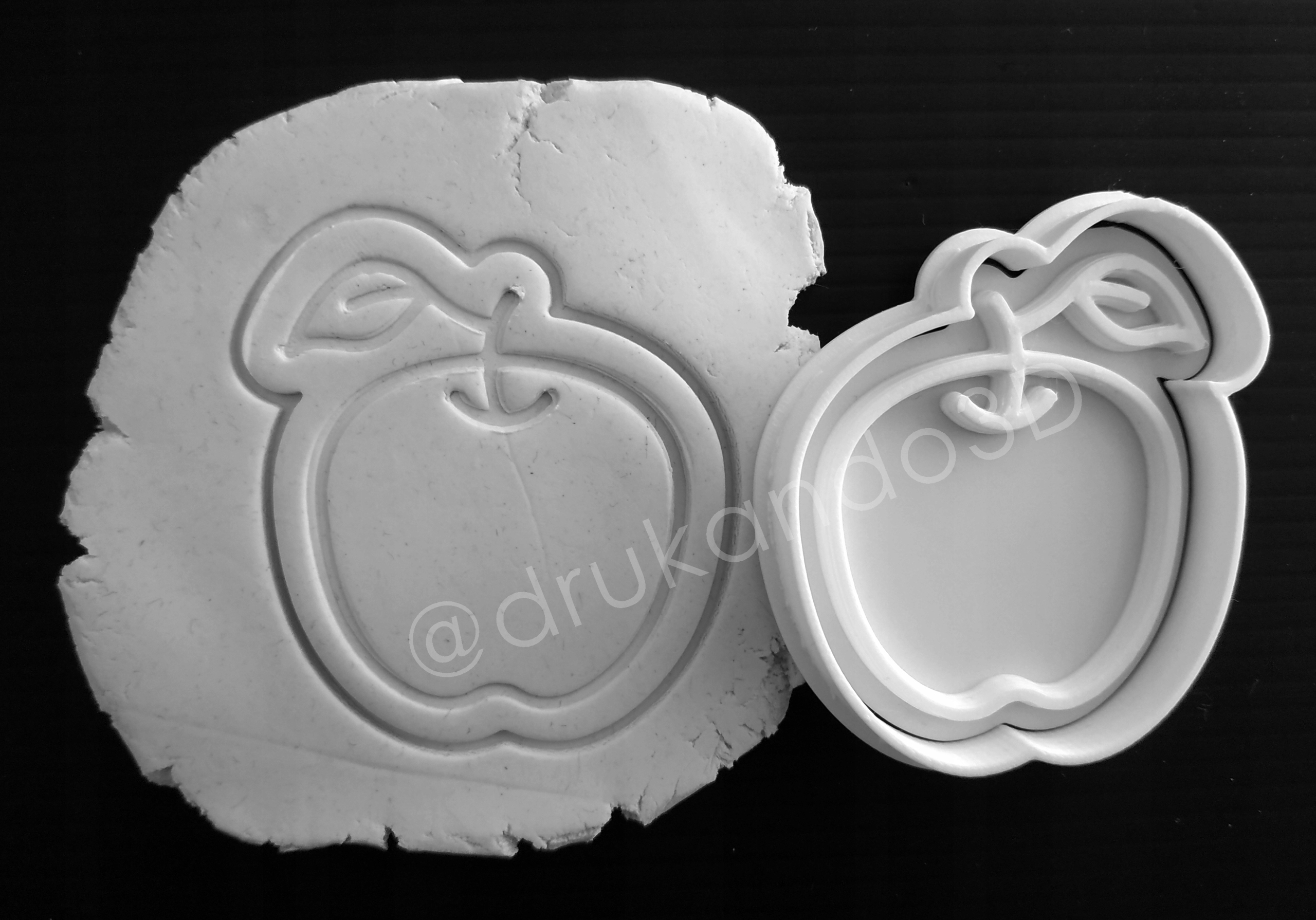 Foremka wykrawacz JABŁKO jesień owoc