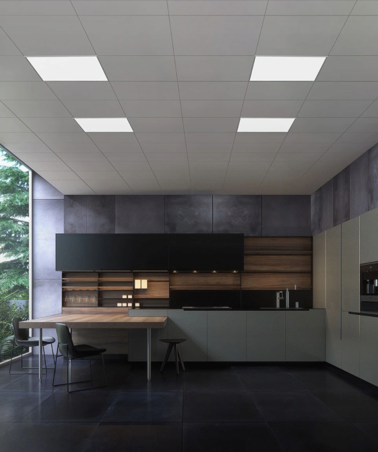 PANEL LED OPRAWA RASTROWA 60X60cm KASETON 60W CCD Kolor biały