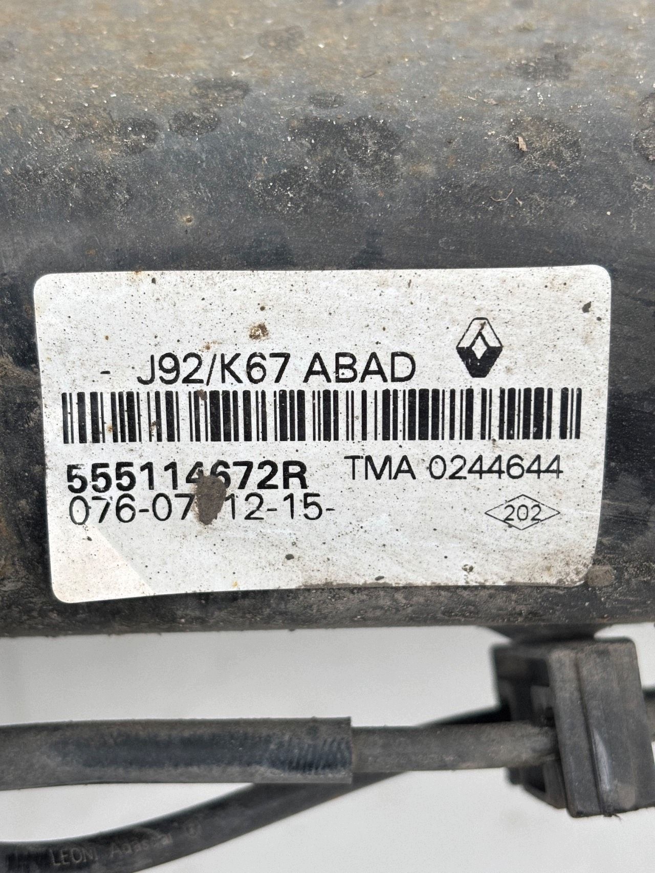 sider rear axis DACIA LODGY 555114672R