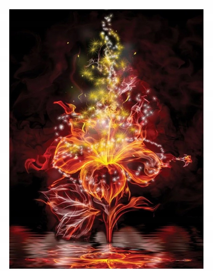 Fototapeta Kvetinový extáza Ornament kvetov 184x254 vinylová lepidlo