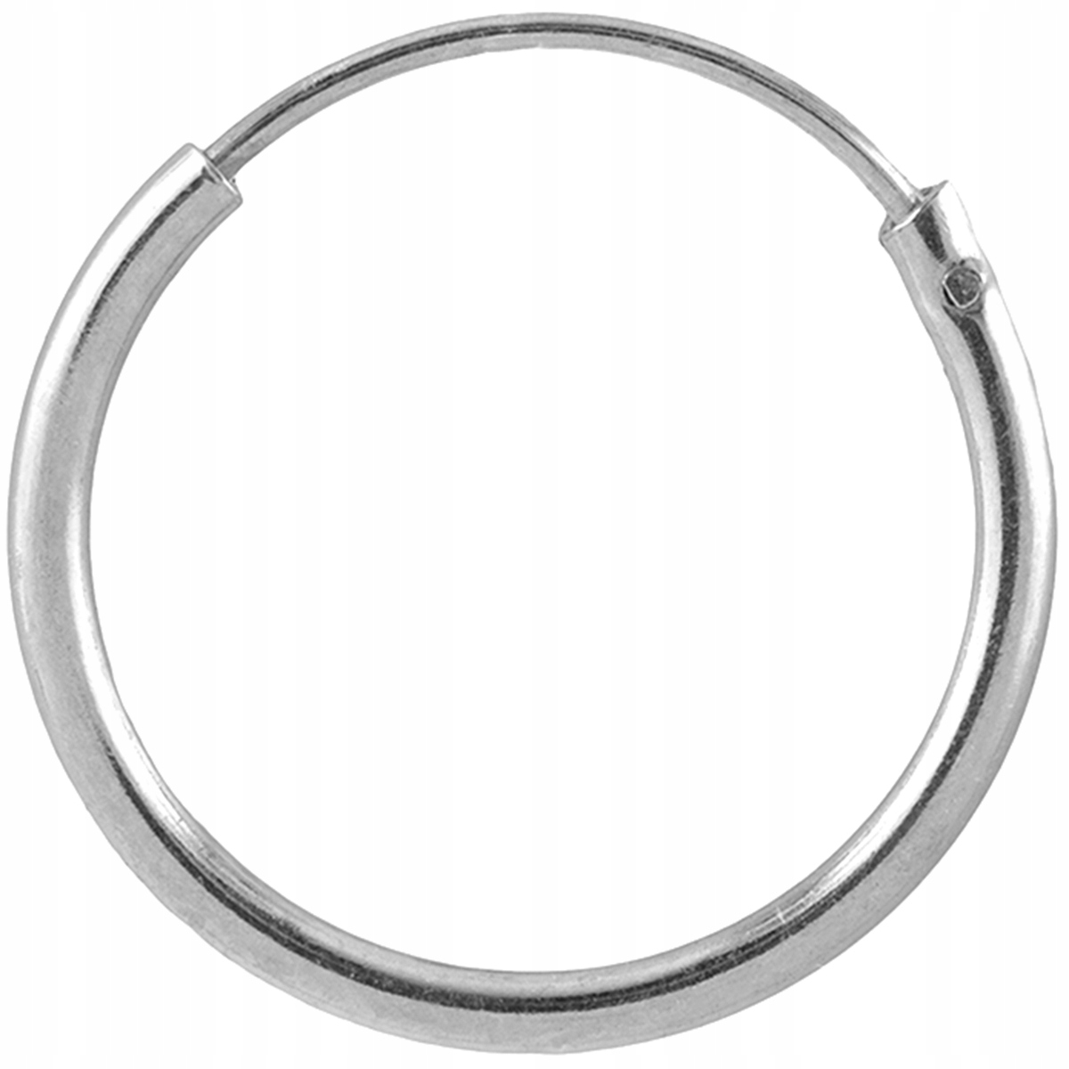 

Versil kolczyk kółka koła oponki 14 mm Srebro 925