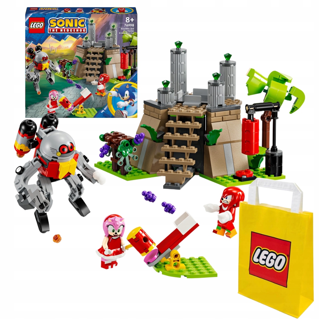 Lego Sonic the Hedgehog 76998 Knuckles a chrám Master Emerald