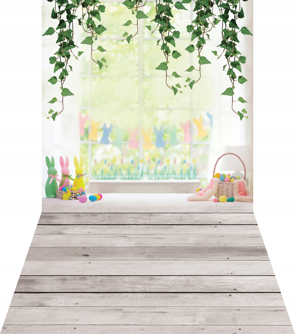 TŁO tła WIELKANOCNE, wiosna 160x400 WLKN062