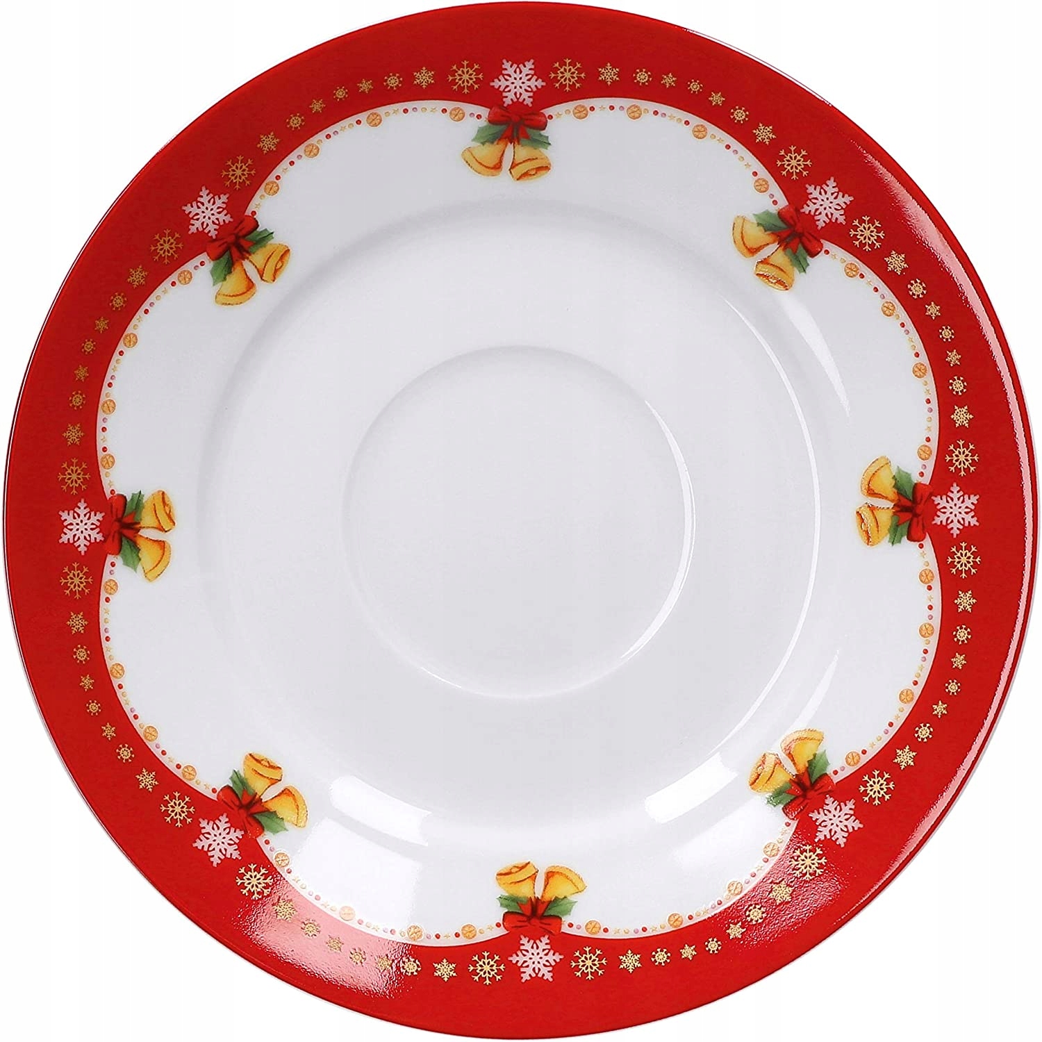 ŚWIĄTECZNY SERWIS OBIADOWY ZESTAW TALERZY 12 elem. Rodzaj serwis kawowy
