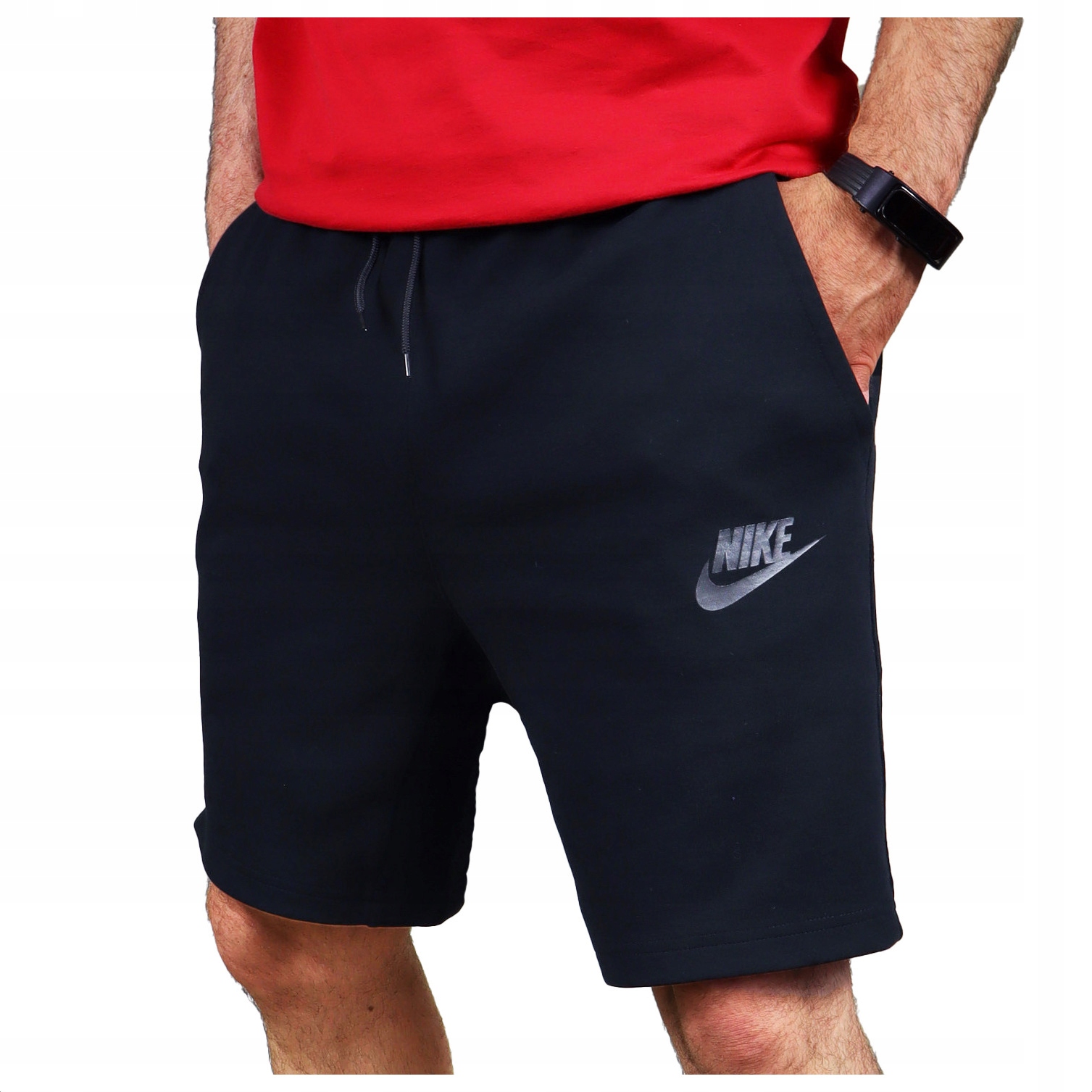 Nike Tech Fleece Originál kraťasy s Kapsami, pánské sportovní šortky