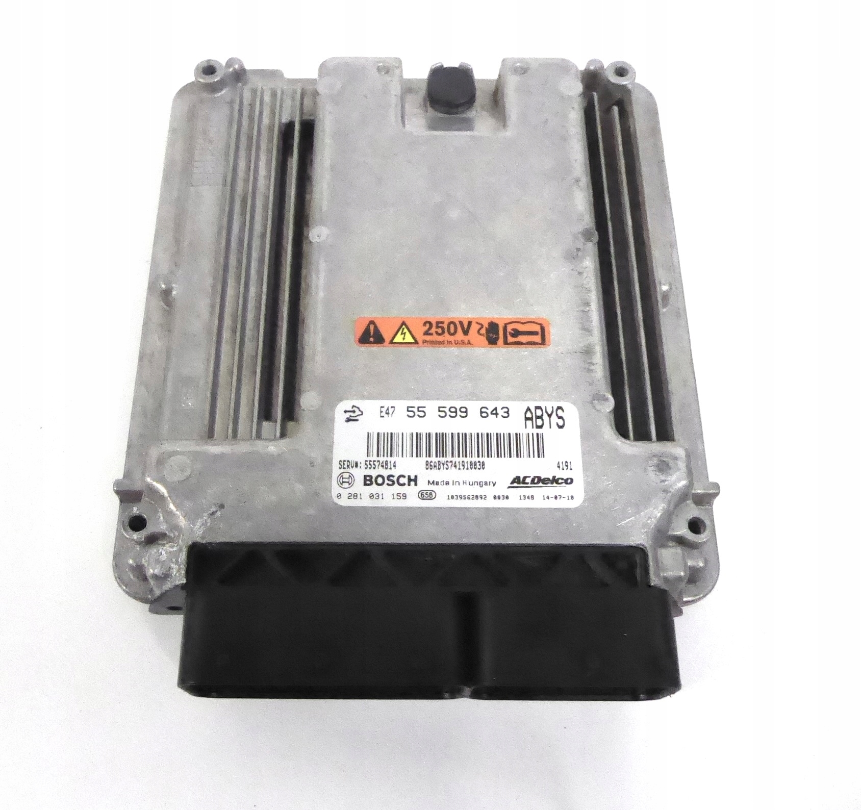 computer control unit of the engine OPEL INSIGNIA A 2.0 CDTI BITURBO A20DTR AUT 4X4