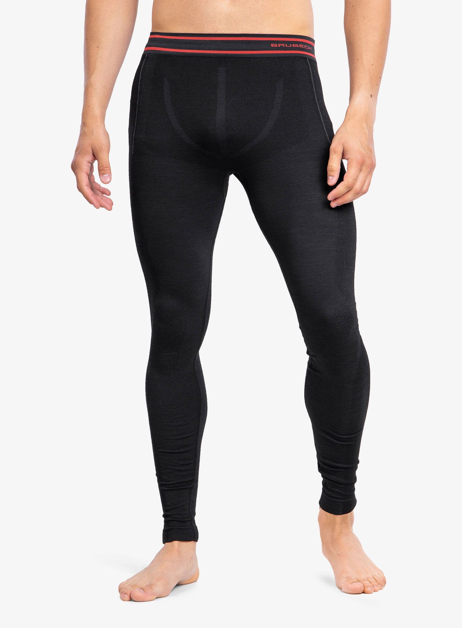 Legginsy termoaktywne Brubeck Active Wool Pants black XXL