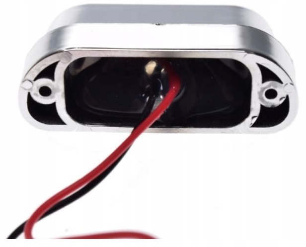 PODŚWIETLENIE TABLICY REJESTRACYJNEJ CHROM Dopasowanie do pojazdu produkt uniwersalny