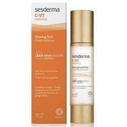 Sesderma C-vit Glowing Fluid Krem Rozjaśniający do Twarzy z Wit. C, 50