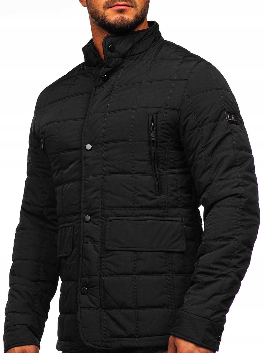 

Kurtka Męska Przejściowa Czarna 22M16 DENLEY_2XL
