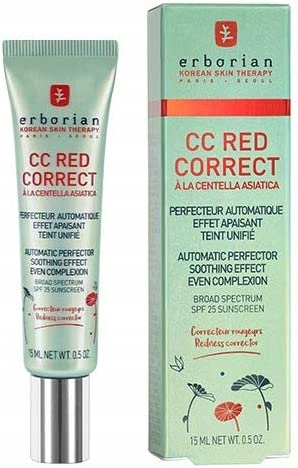 Erborian CC Red Correct krem korygujący zaczerwienienia SPF25