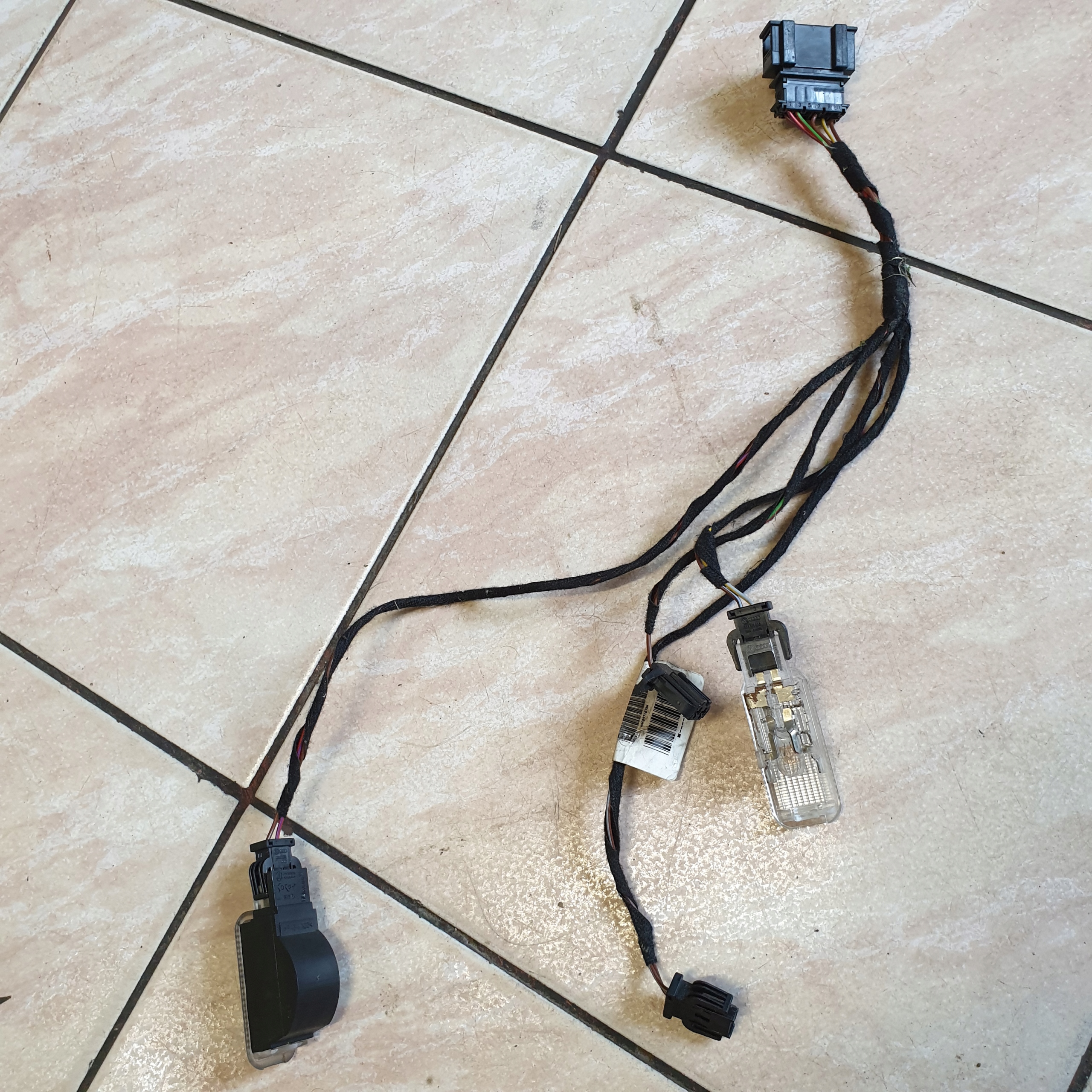 bundle wiring OSWIETLENIE passenger compartments AUDI A6 C6 4F OE EU