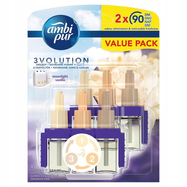 

Ambi Pur 3V Wkład Moon Light Vanilla 2x20Ml