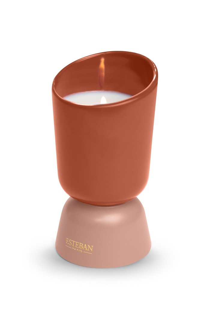Esteban Paris Vonná svíčka Iconic 220 g Vůně Teck and Tonka
