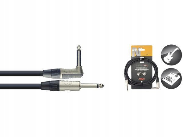 Stagg NGC6PLR kątowy kabel instrumentalny 6m