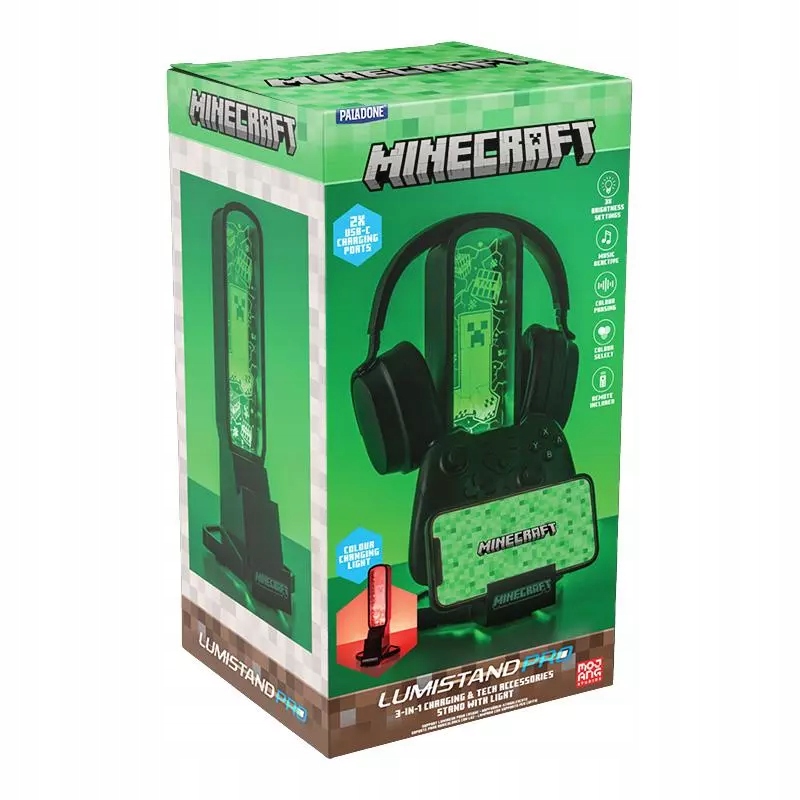 Minecraft Lumistend Pro Lampička Stojan na příslušenství s plilotem (30 cm)
