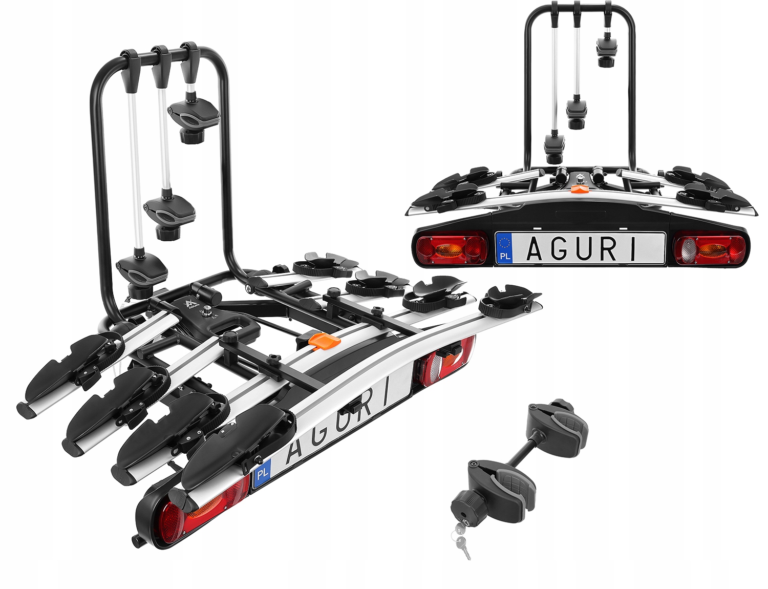 БАГАЖНА ПЛАТФОРМА ГАК 4 ВЕЛОСИПЕДА AGURI ACTIVE BIKE