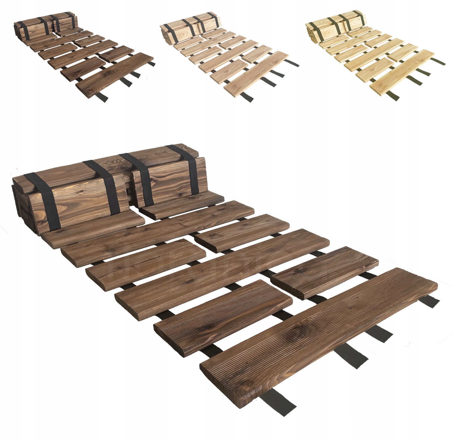 Ścieżka ogrodowa Rollweg 2m 50cm brązowy