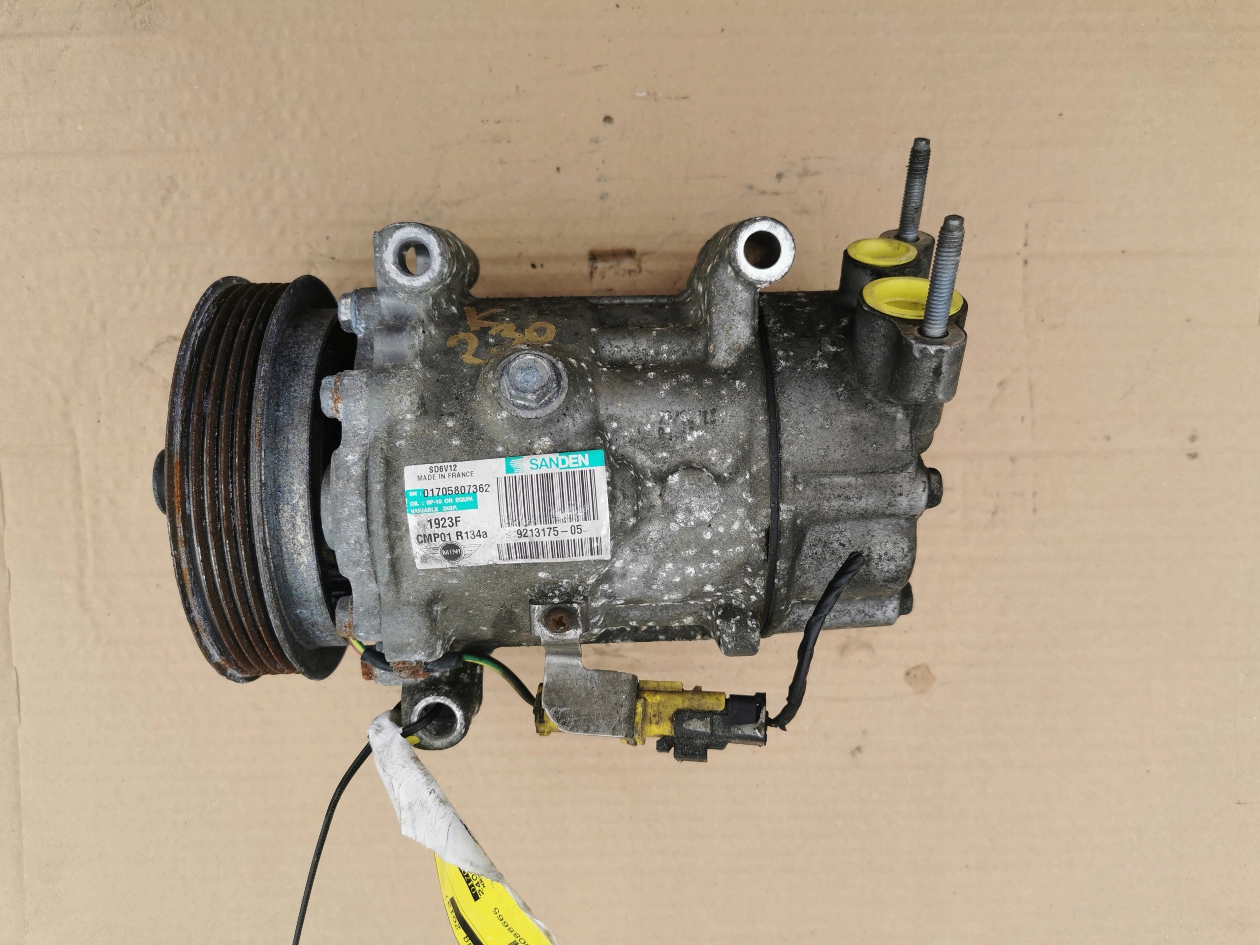 MINI ONE N47T 9213175 kompresor klimatizaci