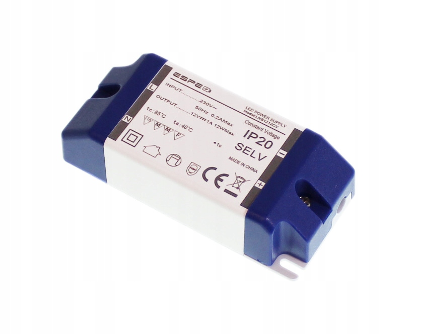 

Zasilacz Meblowy 12W 1A 12V do Taśma Led