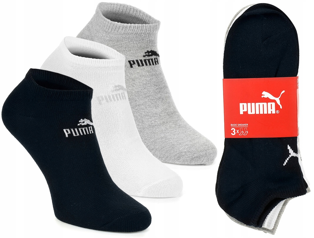 

Stopki Puma Skarpetki Bawełna 3 Pary 3PAK 43/46