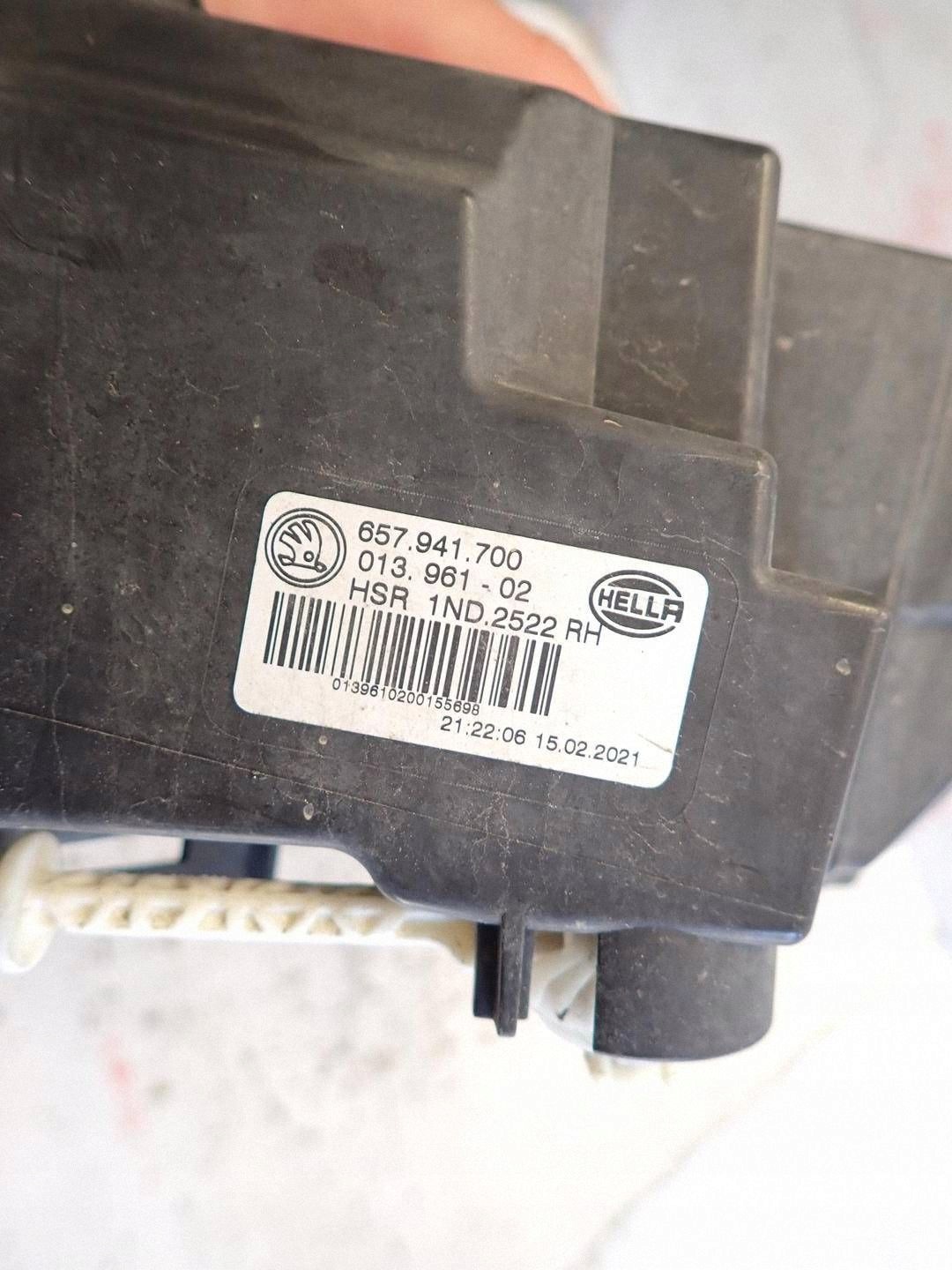 Nebelscheinwerfer rechts SKODA SCALA 2019- 657941700