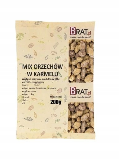 4x Brat Mix ořechů v karamelu Twist 200 g