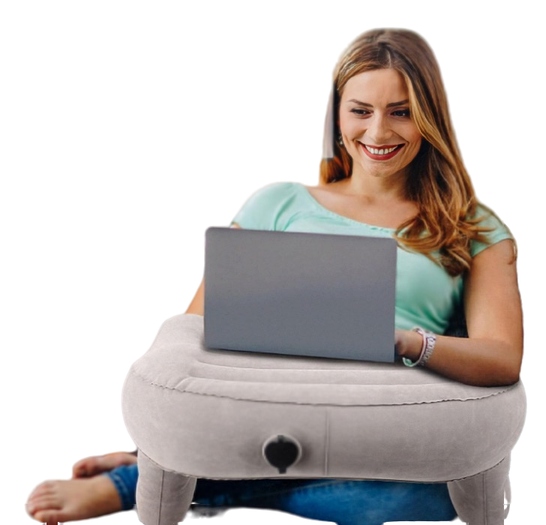 Nafukovací Stolek Do Postele Auta Pod Notebook Polštář Multifunkční