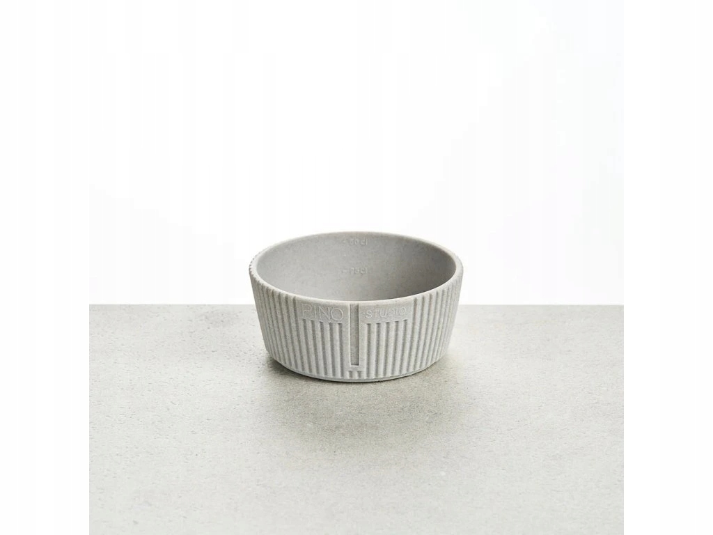 Miska pro psy Pino, jednobarevné provedení Seal Grey, 200 cl, vel. L
