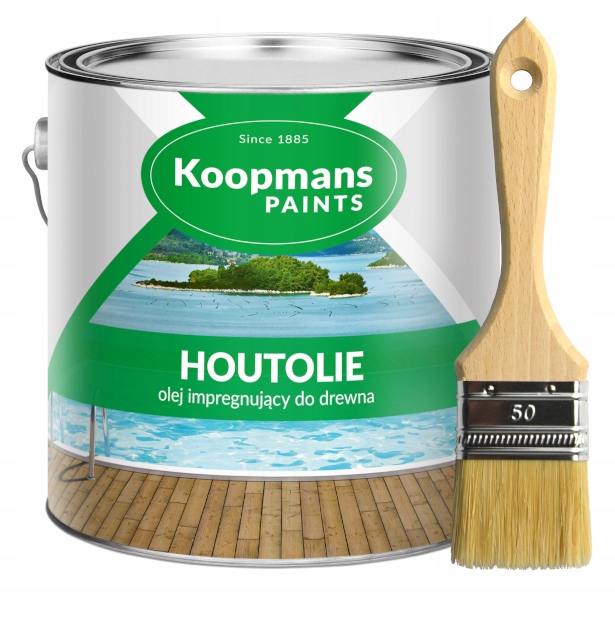 Koopmans Houtolie Olej ze dřeva, terasy 5L Barva