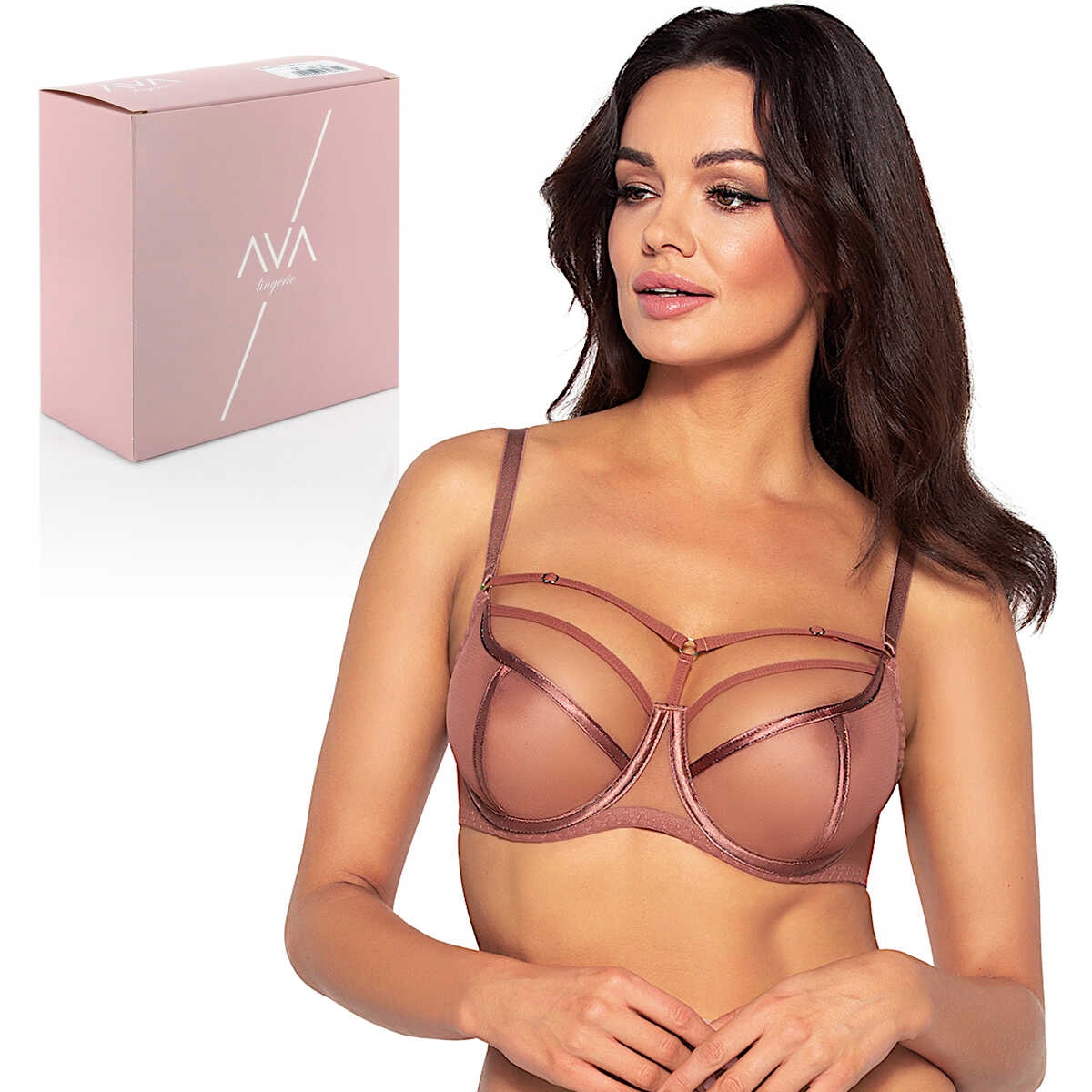 Ava Měkká podprsenka s kosticemi 1923 Protea cedar 80D