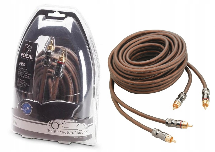 Kabel Focal ER5 2x RCA (cinch) - 2x RCA (cinch) 5 m