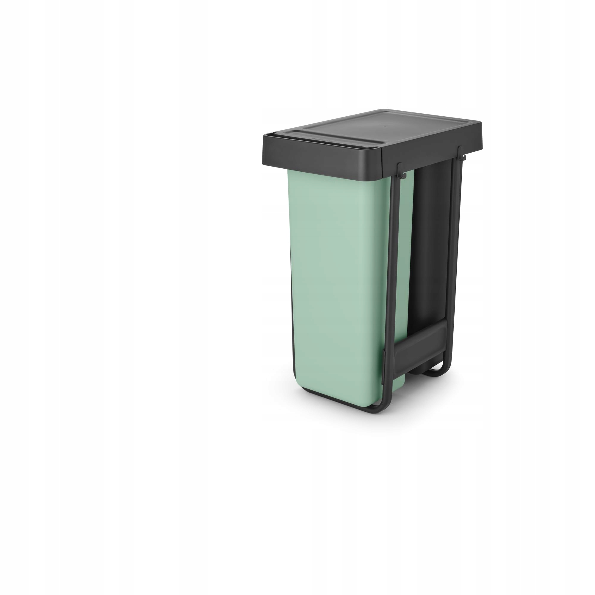 Levně Brabantia Sort & Go Skříňový koš 2 x 30 l Dark Grey & Jade Green