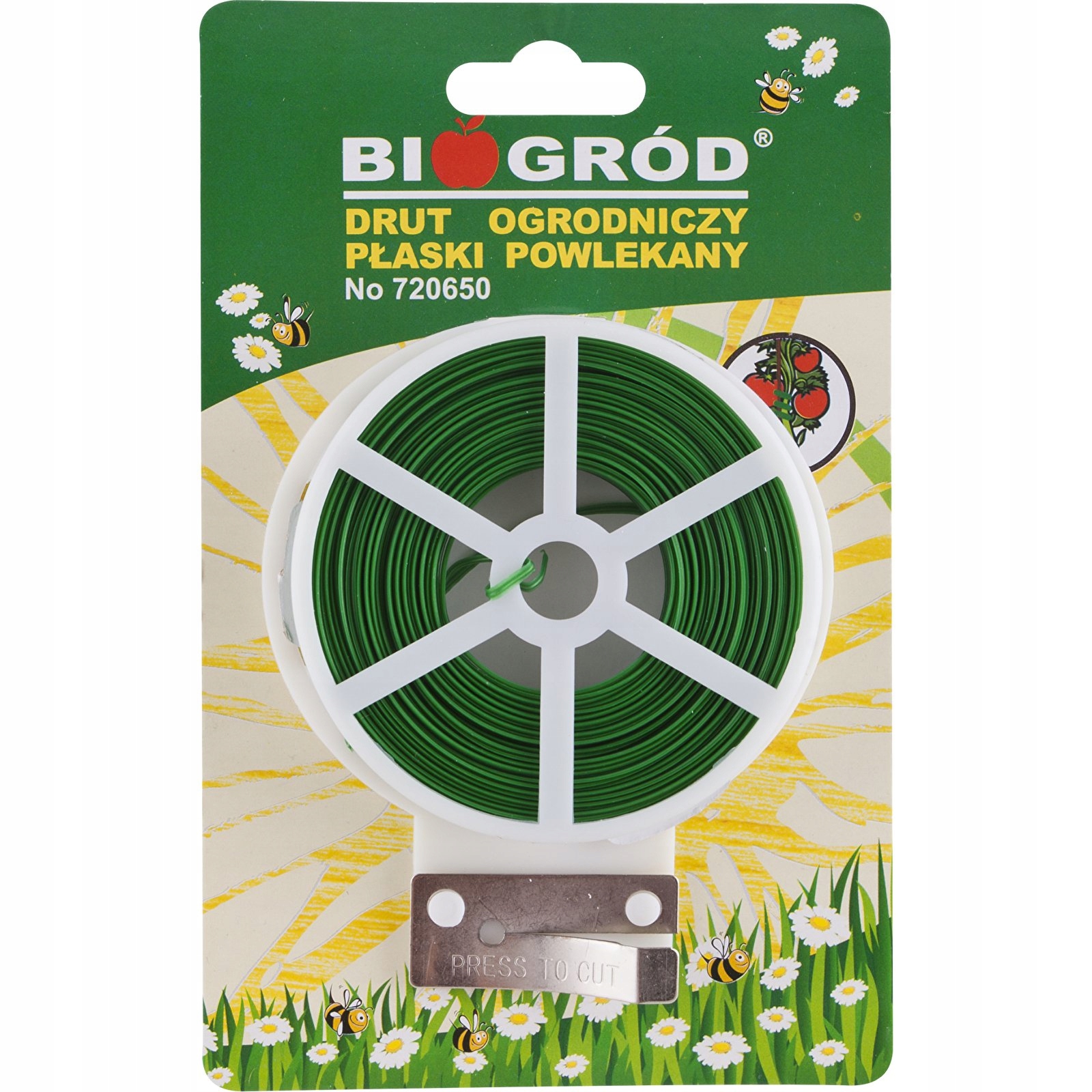 

Drut Płaski Powlekany Do Roślin Pcv 50m x 2mm