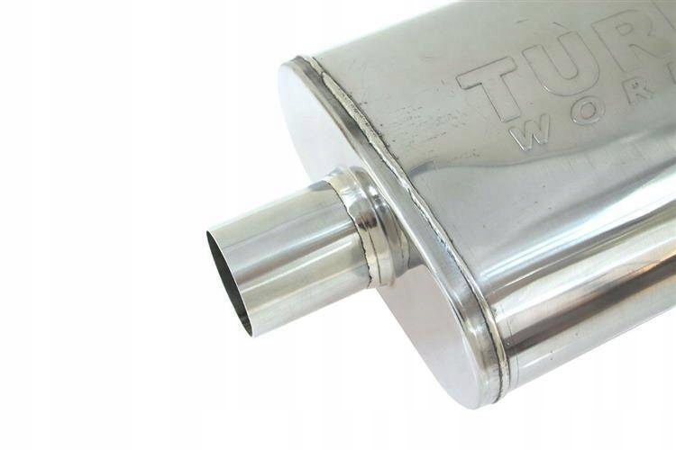 Tłumik Środkowy 76mm TurboWorks LT 409SS Producent części Turboworks