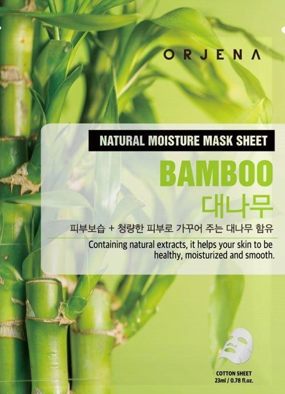 ORJENA Maska Ekstrakt z Bambusa ROZŚWIETLAJĄCA Stan opakowania oryginalne