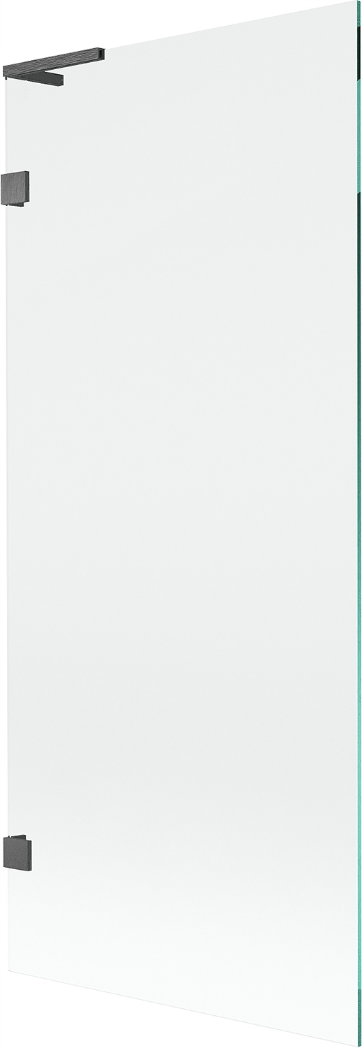 Mexen Lunar L vanová zástěna 1-křídlová 80 x 150 cm, transparentní, kartáčo
