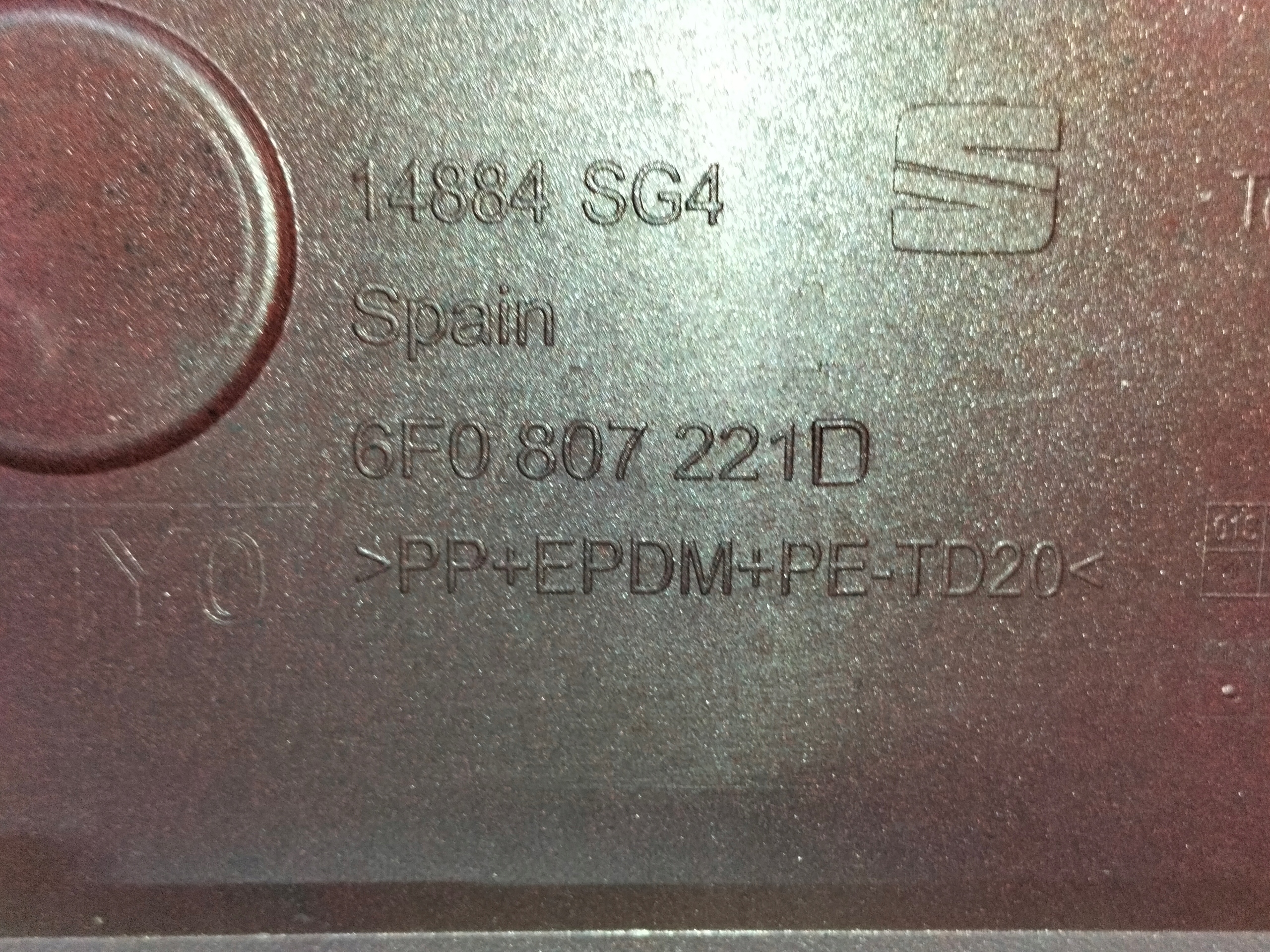 Frontstoßstange vorne SEAT IBIZA V 6F0 17