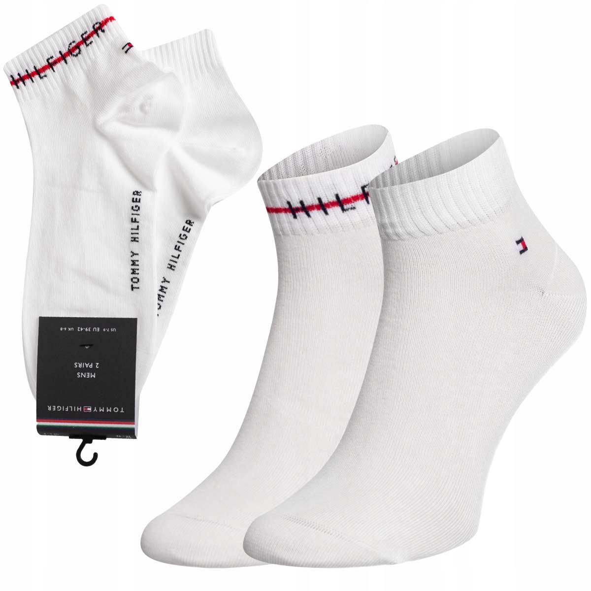 

Tommy Hilfiger Skarpety Skarpetki Stopki 2P r39-42