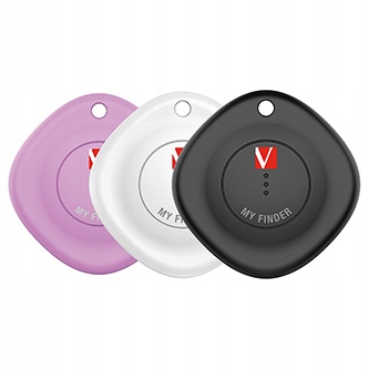 Verbatim Lokalizator Bluetooth My Finder MYF-03 czarny biały i różowy 32132
