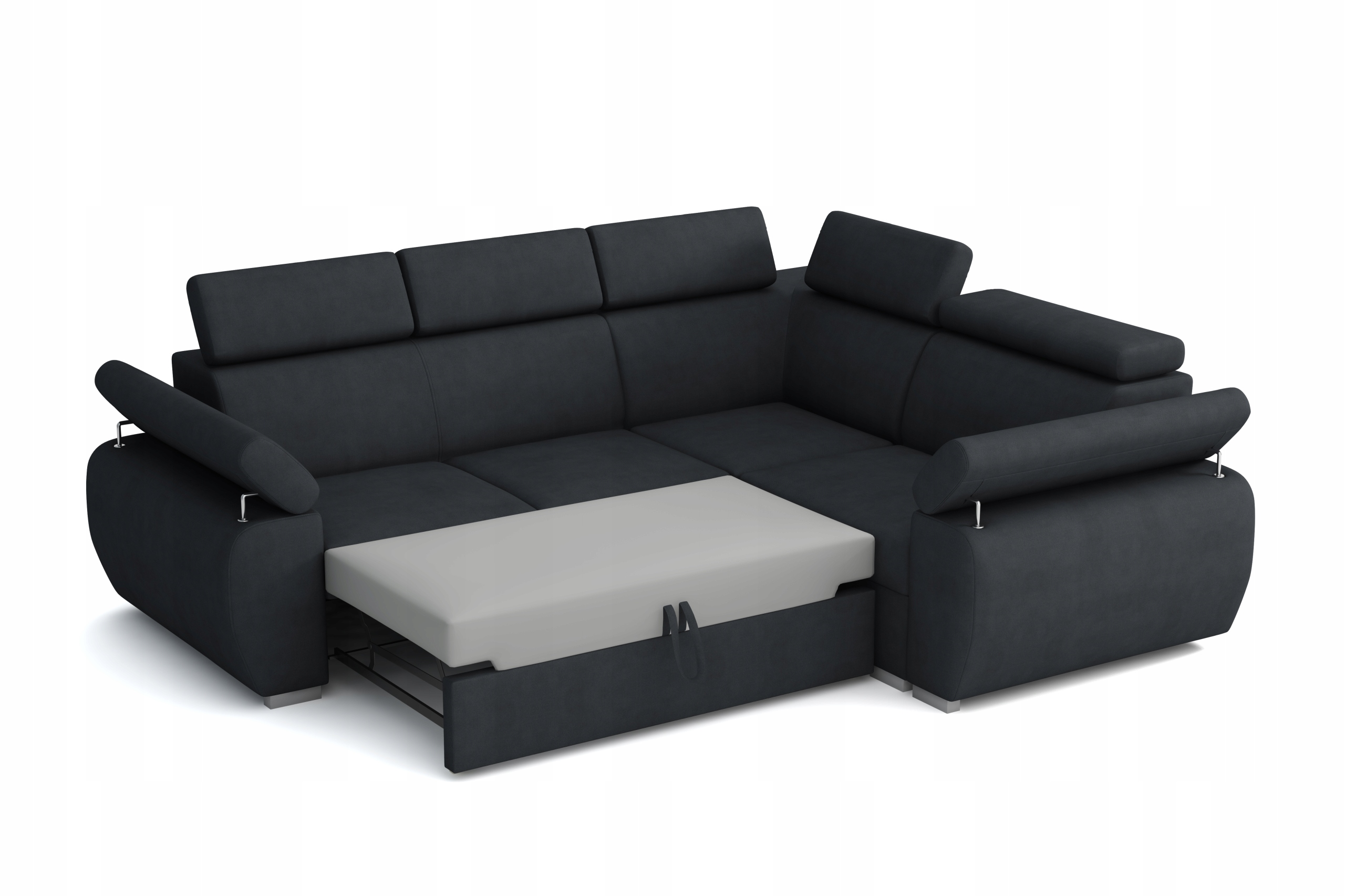 Narożnik PORTLAND V wolnostojący modułowy spanie Głębokość mebla 210 cm