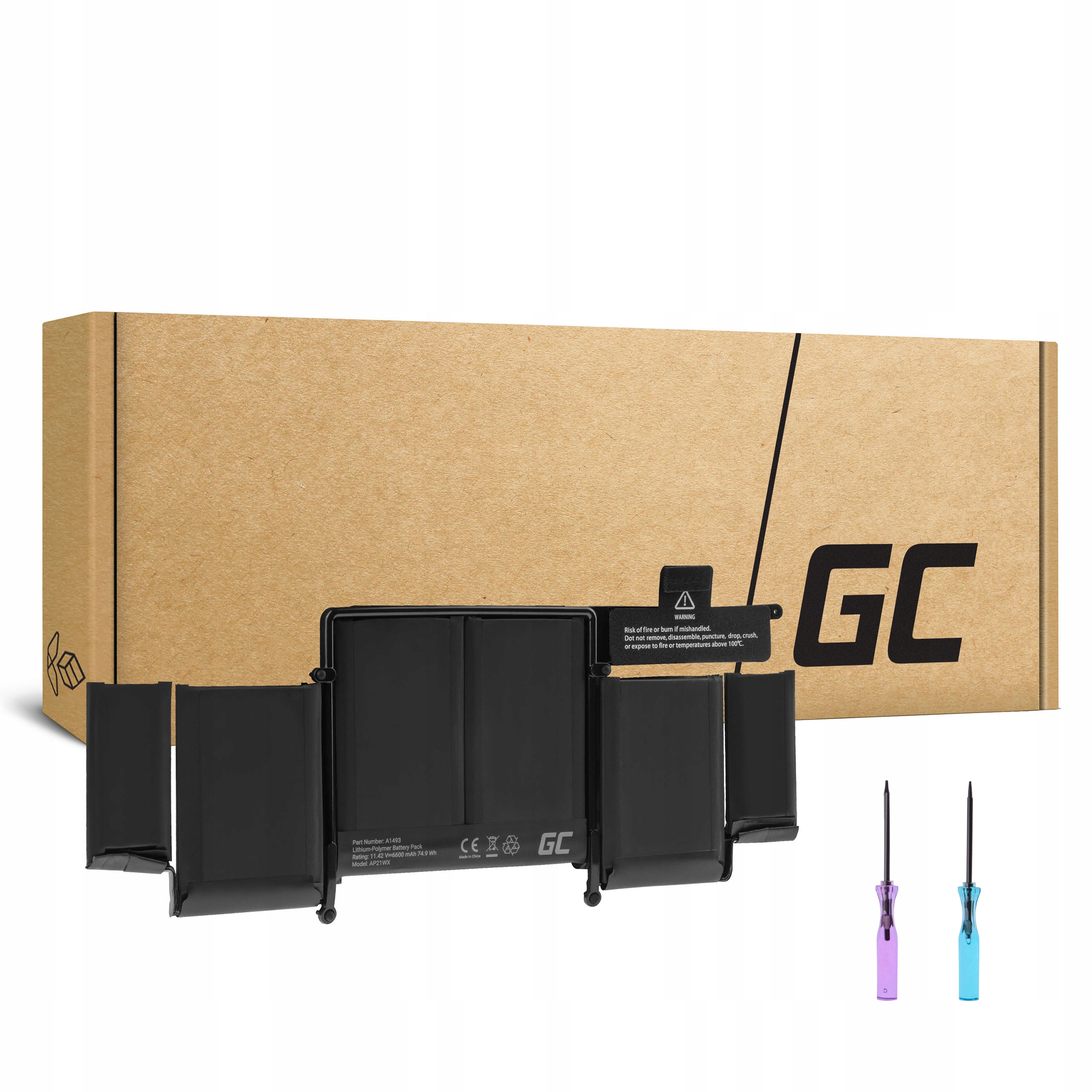 

Bateria A1493 do Apple MacBook Pro 13 A1502 74.9Wh