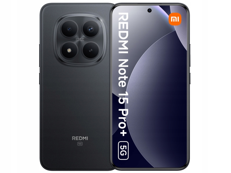 Smartfon Xiaomi Redmi Note 15 Pro+ 5G 8/256GB 6.83" 120Hz Czarny