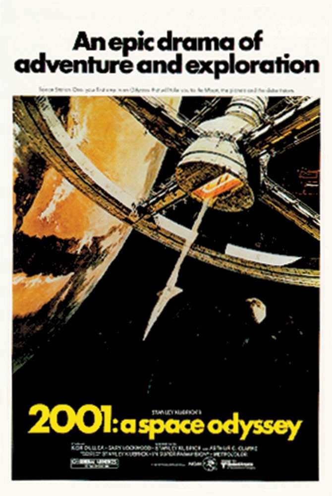 2001: A Space Odyssey Odyseja Kosmiczna plakat