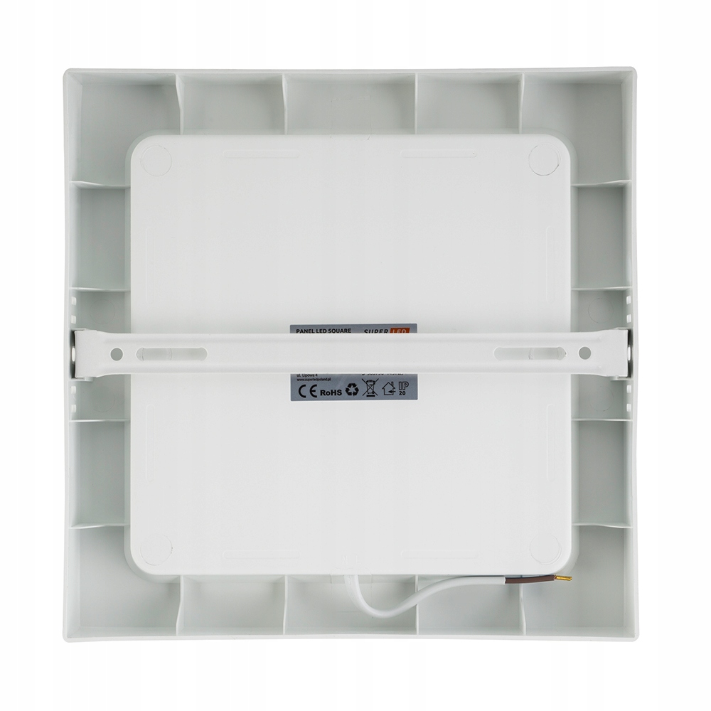 Panel Plafon LED Natynkowy 24W CCD Niemrugający Marka SuperLED