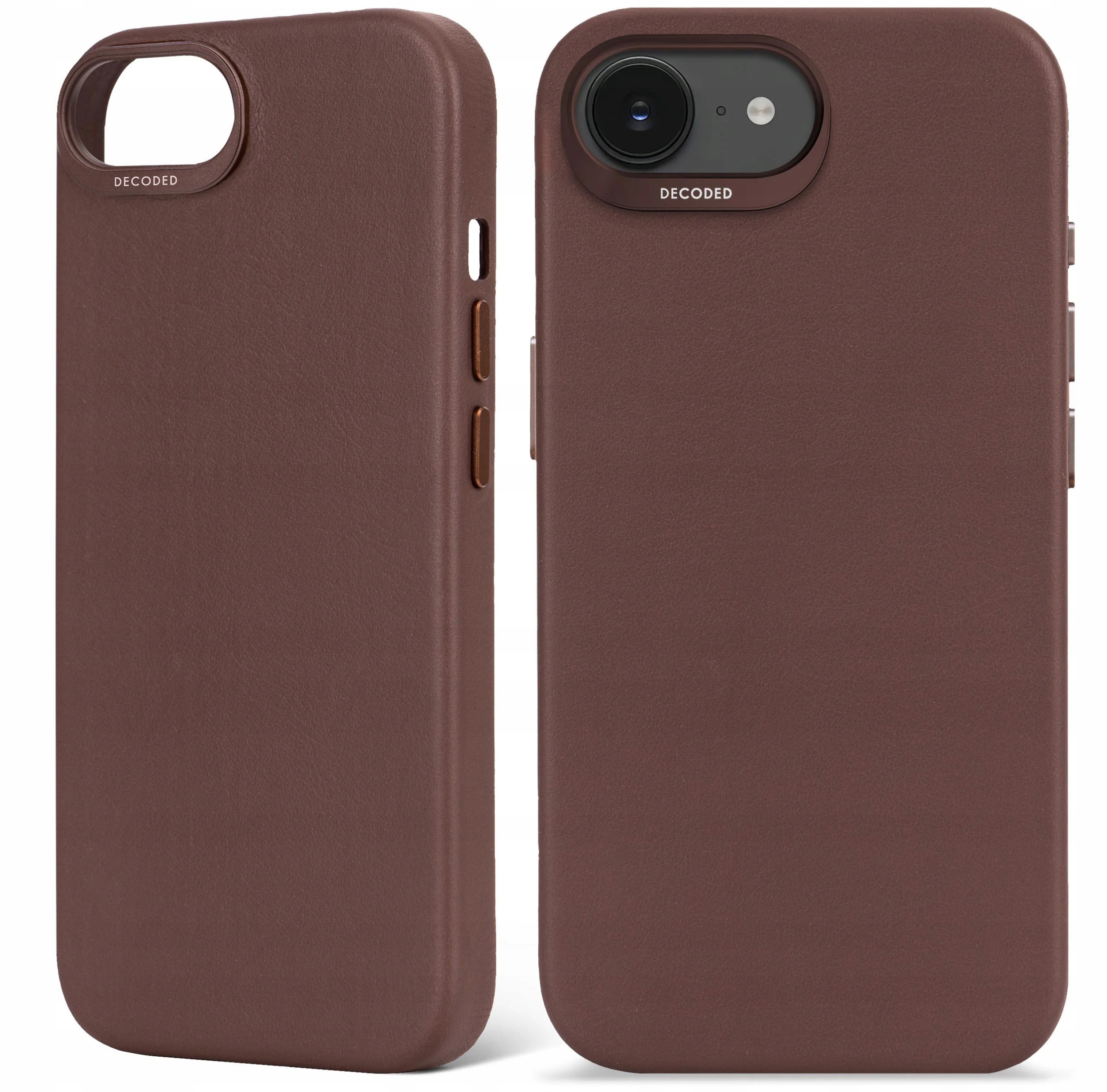 Decoded obal Kožené pouzdro MagSafe pouzdro kryt pro iPhone 16e 17e