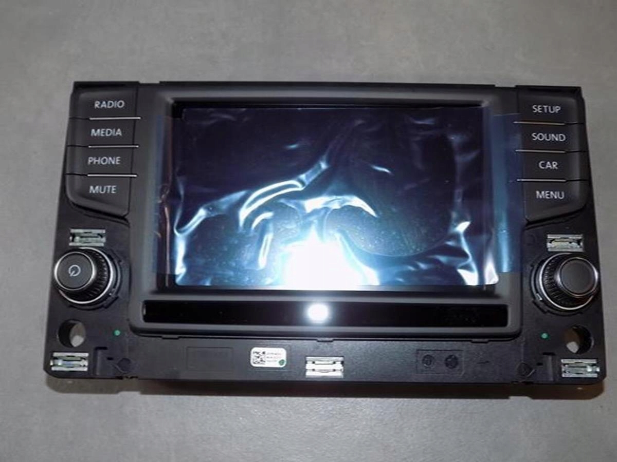 VW GOLF VII 7 display RADIO 3G0919605