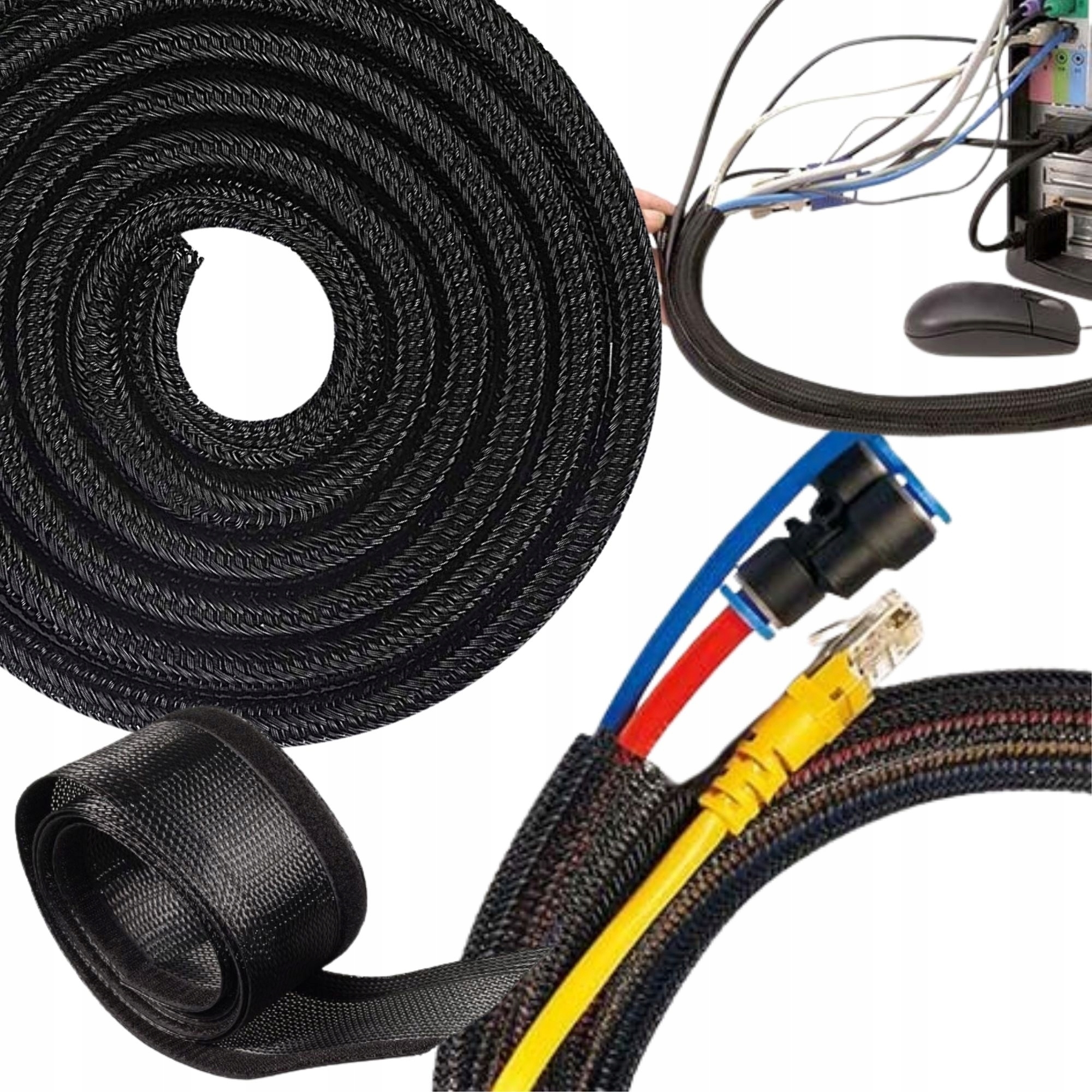 Maskownica KABLI Organizer OSŁONA LISTWA MASKUJĄCA Marka bez marki