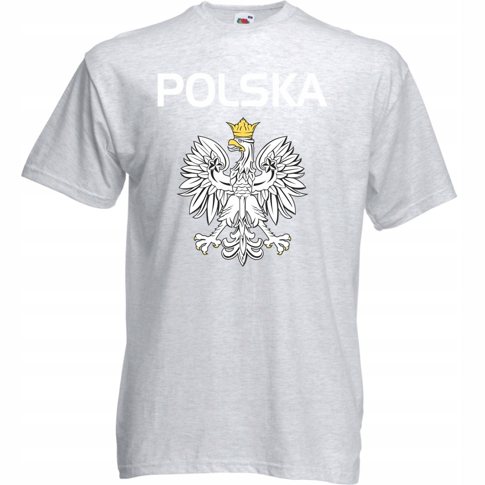 

Koszulka kibica Polska reprezentacja L ash szara