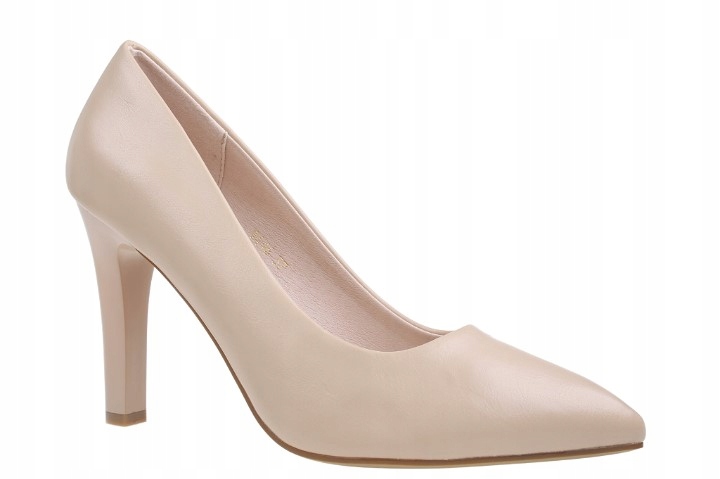 Sergio Leone Czółenka Szpilki Damskie 1446 Coffe r.40